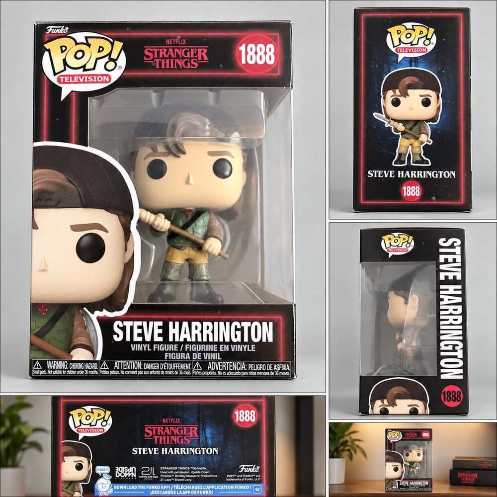 Funko Pop! TV Stranger Things - Steve Harrington with Spear Vinyl Figure #1888
